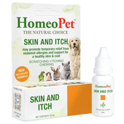 HomeoPet flacon 15 ml vu de face montrant étiquette, facilite reconnaissance produit