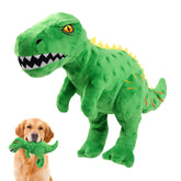 Homounter dinosaure de face montrant le design et attrait du jouet
