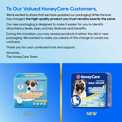 HONEY CARE vue latérale de la couche-culotte illustrant la coupe et maintien confortable