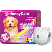 HONEY CARE face avant de l’emballage montrant le pack de 40 unités et avantages