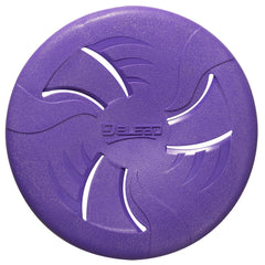 HONGEZEY disque face violette visible, jouet sûr pour lancer-rapporter