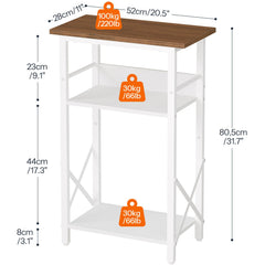 HOOBRO meuble soutenant aquarium 10 gallons, sécurité renforcée