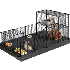 HOOBRO devant packaging montrant parc complet et gain de place