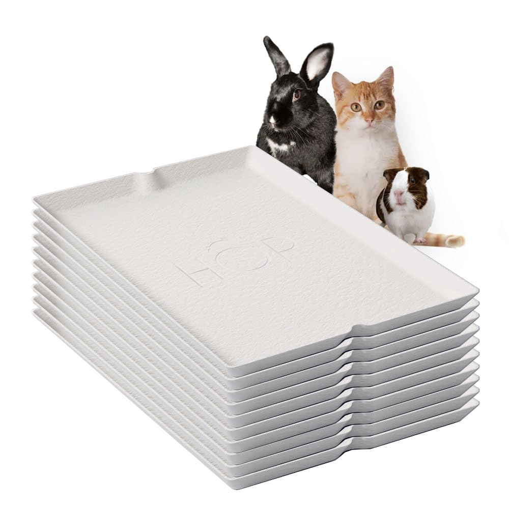 HOP emballage du pack de 10 housses biodégradables montrant le contenu pratique