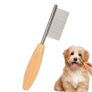 HOP peigne petit chien face montrant design compact et portabilité