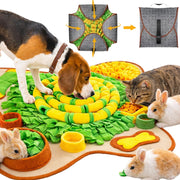HOPET tapis renifleur vue frontale montrant le jeu et l'occupation