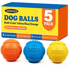 HORHIZA pack face avant montrant cinq balles robustes et pratique
