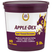 Horse Health emballage Apple-Dex face montrant format 5 lb et lisibilité