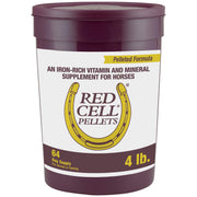 Horse Health emballage avant montrant pot de 4 lb et information produit, facile à ranger