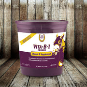 Horse Health emballage avant du produit montrant pot de 3 lb facilement repérable