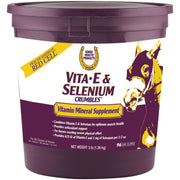 Horse Health emballage avant montrant le format 3 lb et bénéfice antioxydant