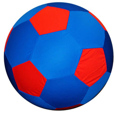Horsemen's Pride housse bleue 40" vue de face protégeant le Mega Ball et facilitant l'identification