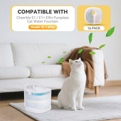 Hoscabss gros plan couches du filtre, visualise filtration efficace