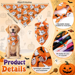 Gros plan motif Halloween Hosuly montrant les couleurs vives et la netteté