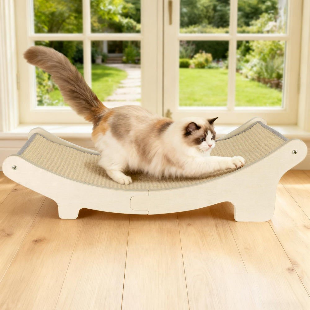 HOTEAGLE panier-griffoir face montrant le design stable et accueillant