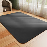 HotLive tapis face avant noir protège sol et masque taches pour repas propres