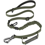 Hotsky laisse army green face avant montrant design durable et finition