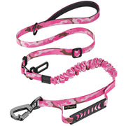 Hotsky laisse rose camo vue frontale, style et durabilité