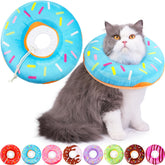 Hpetppy collerette donut face avant, protège confortablement la zone opérée