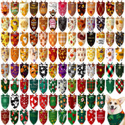 Huhumy emballage avant montrant lot de 100 bandanas festifs offrant variété