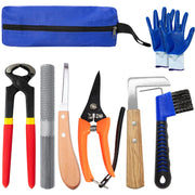 Huimpet kit complet face montrant outils organisés, gain de temps