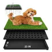 HURENTEK tapis herbe vue avant montrant l'ensemble complet et protection anti-fuite