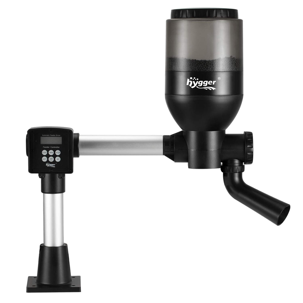 hygger vue avant écran LCD pour programmation facile