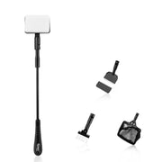 hygger vue avant du kit complet montrant poignée et embouts utile pour entretien