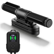 hygger vue avant de la pompe crossflow montrant design compact et installation facile