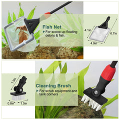 hygger filet attrape poissons pour transfert sûr et manipulation douce