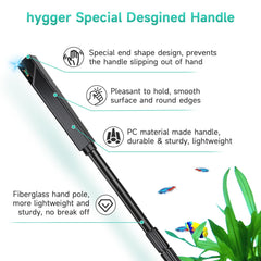 hygger filet pour poissons en action capture précise et sécurisée