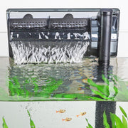 hygger filtre hob vue de face montrant design compact et montage extérieur
