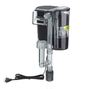 hygger filtre suspendu vue de face montrant design compact et gain d'espace