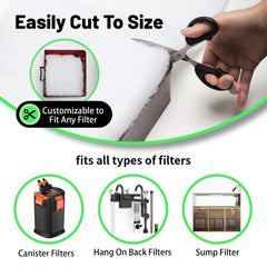 hygger gros plan des fibres polyester pour capture fine