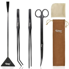 hygger vue d'ensemble du kit 4 pièces pour entretien aquarium bénéfice précision