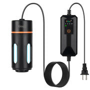 hygger lampe UV face avant montrant design compact et minuterie