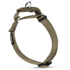 Hyhug collier martingale vert face montrant design et ajustement confortable