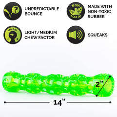 Hyper Pet gros plan matière TPR qui montre résistance et surface sûre pour mâcher