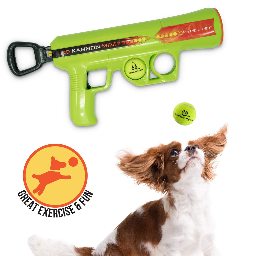 Hyper Pet vue frontale du lanceur montrant la forme ergonomique, facilite le lancer