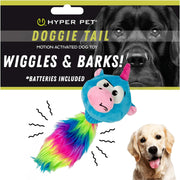 Hyper Pet visage du jouet licorne en peluche montrant le design attractif et durable