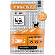 I AND LOVE AND YOU emballage avant montrant recette poulet et canard, confiance nutritionnelle