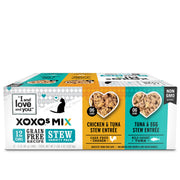 I AND LOVE AND YOU emballage avant montrant le pack de 12 boîtes, pratique pour stockage