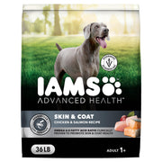 IAMS emballage 36 lb avant montrant format économique et informations clés