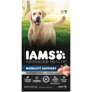 IAMS emballage avant 4,5 lb montrant la recette poulet et bénéfice mobilité