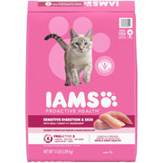 IAMS emballage avant dinde 13 lb montrant formulation et bénéfices