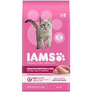 IAMS emballage avant 3 lb avec dinde, rassure sur qualité protéique