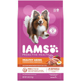 IAMS emballage avant montrant recette Healthy Aging pour confiance nutritionnelle