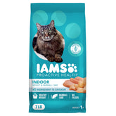 IAMS emballage 7 lb poulet et dinde montrant étiquette claire et bénéfices