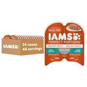 IAMS emballage avant montrant format 24 unités et praticité