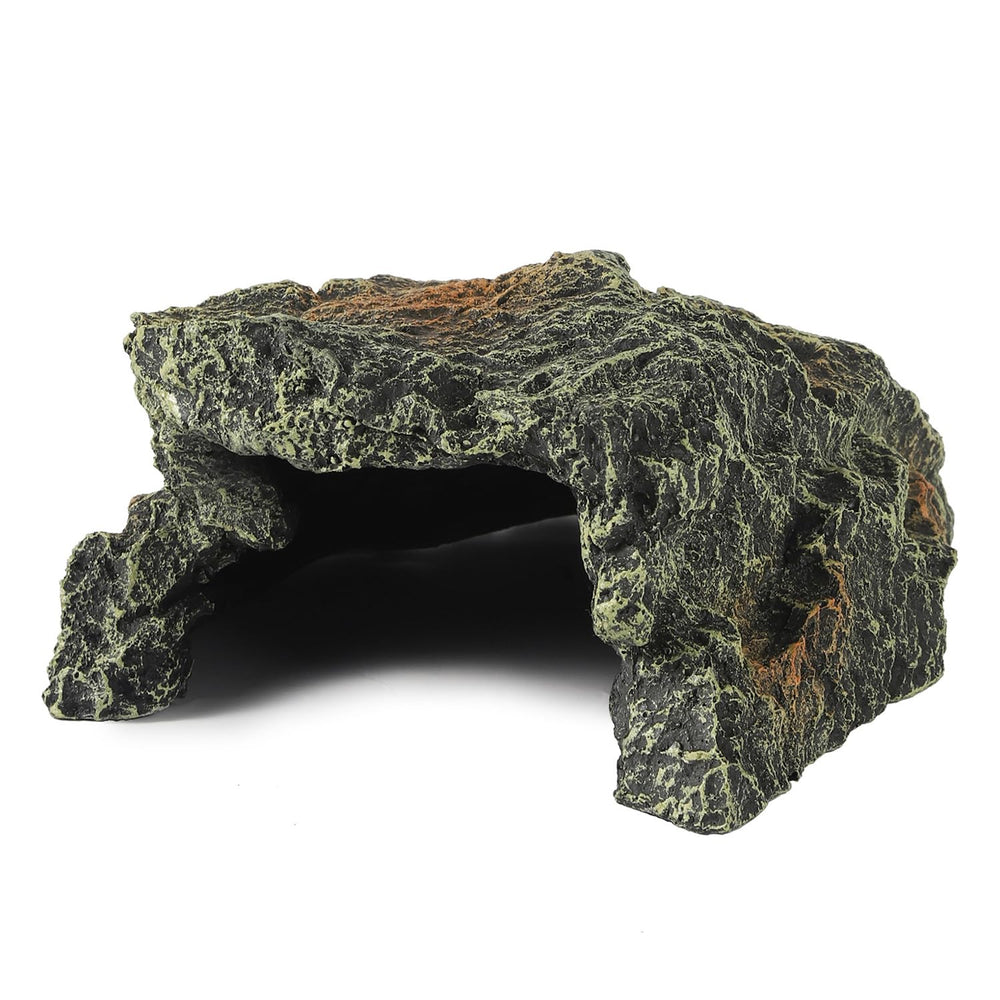 IBWell vue face avant de la grotte rocheuse, abri naturel pour reptile